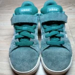 Adidas vl court vertes enfant