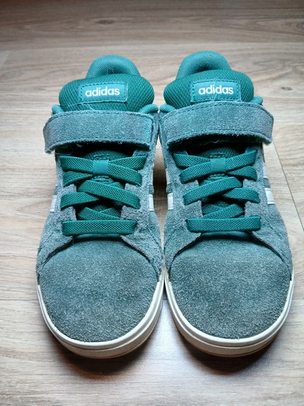 Adidas vl court vertes enfant