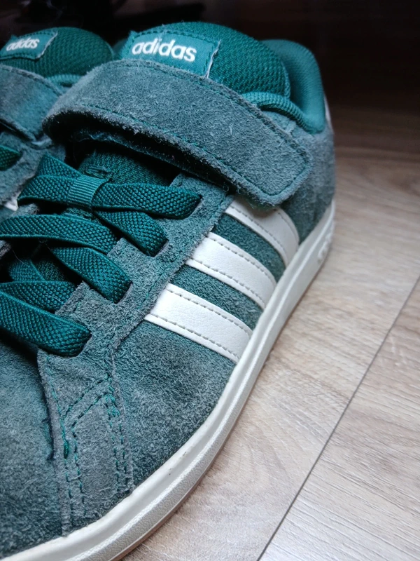 Adidas vl court vertes enfant, photo 3