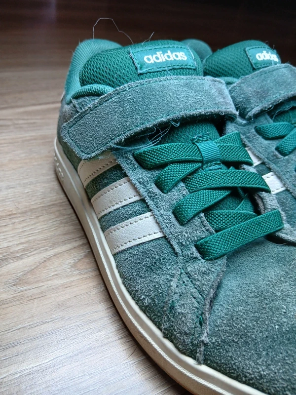 Adidas vl court vertes enfant, photo 4