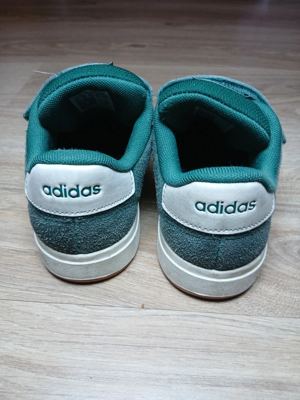 Adidas vl court vertes enfant, photo 8