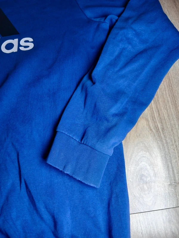Sweat adidas bleu logo – 16 ans / 176 cm, photo 4