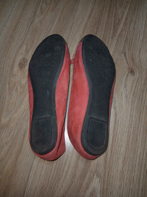 Ballerines roses à nœud et bout métallique, photo 6