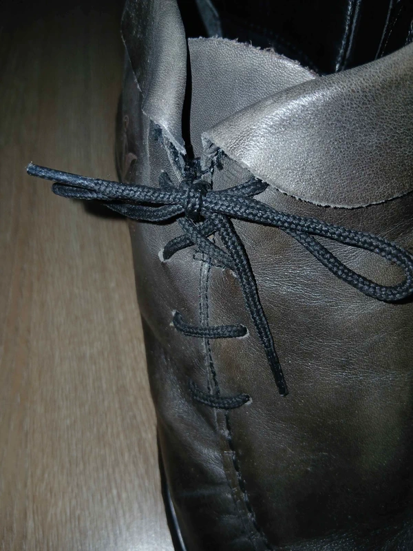 Bottines Rieker marron taupe à talon et lacets, photo 4