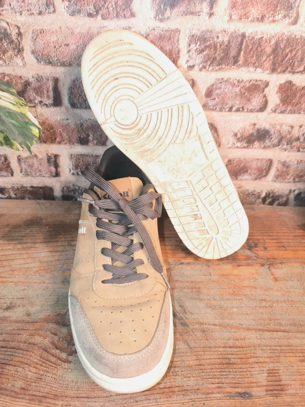 Baskets Schott NYC marron camel, photo 8